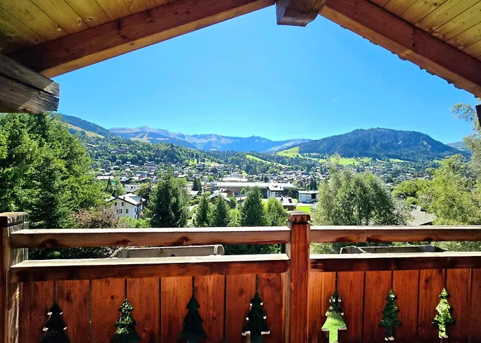 Near Centre Of Chalet Megève